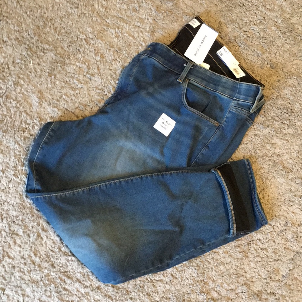 Built in Warm Rockstar Jeans